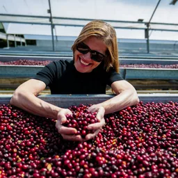 La Quebradita Typica Mejorado coffee beans from Little Fish Coffee Roasters