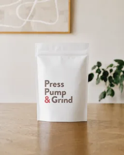 Press Pump and Grind Blend coffee beans from Little Italy Coffee Roasters