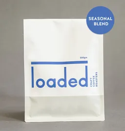 Seasonal Blend coffee beans from Loaded Craft Coffee Roasters