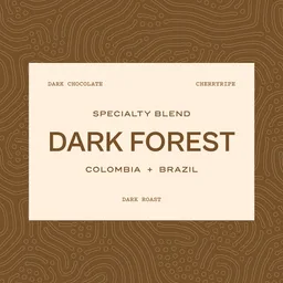Dark Forest coffee beans from Loggerhead Coffee Co.