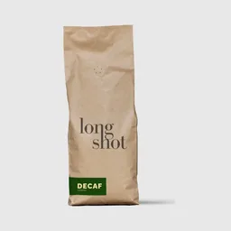 Decaf coffee beans from Long Shot Coffee Co