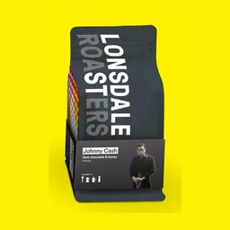Johnny Cash coffee beans from Lonsdale Street Roasters