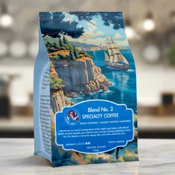 Blend 2 - Berries & Toasted Almonds coffee beans from Mahalia Coffee