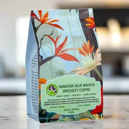 Blue Bianca coffee beans from Mahalia Coffee