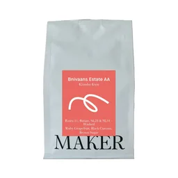Bnivaans Estate AA coffee beans from Maker Coffee