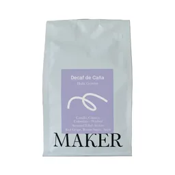 Decaf de Caña coffee beans from Maker Coffee