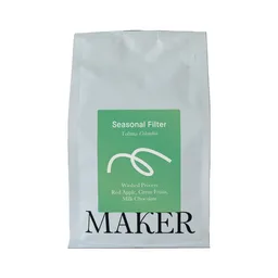 Seasonal Filter · Washed coffee beans from Maker Coffee