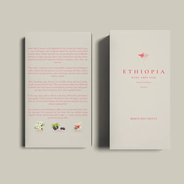 Buku Abel G1 · Filter coffee beans from Manta Ray Coffee