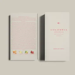 Pink Bourbon coffee beans from Manta Ray Coffee