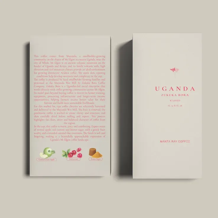 Zukuka Bora · Filter coffee beans from Manta Ray Coffee