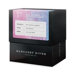 Pink Bourbon Decaf coffee beans from Margaret River Roasting Co