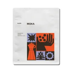 Moka Premium Blend coffee beans from Mecca Coffee