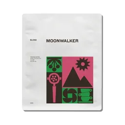 Moonwalker Blend coffee beans from Mecca Coffee