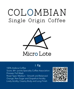 Medium coffee beans from Micro Lote Coffee