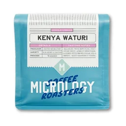Waturi Peaberry coffee beans from Micrology Coffee Roasters