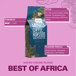 Best of Africa Blend coffee beans from Mikro Coffee Roasters Torquay