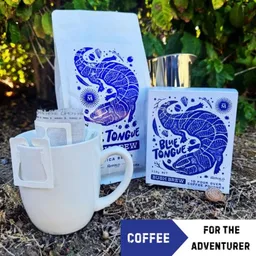 Blue Tongue Bush Brew coffee beans from Mitolo Coffee RETAIL