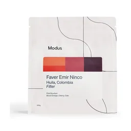 Faver Emir Ninco coffee beans from Modus Coffee