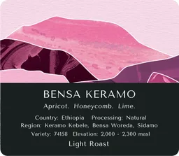 Bensa Keramo coffee beans from Monastery Coffee