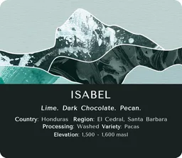 Isabel coffee beans from Monastery Coffee