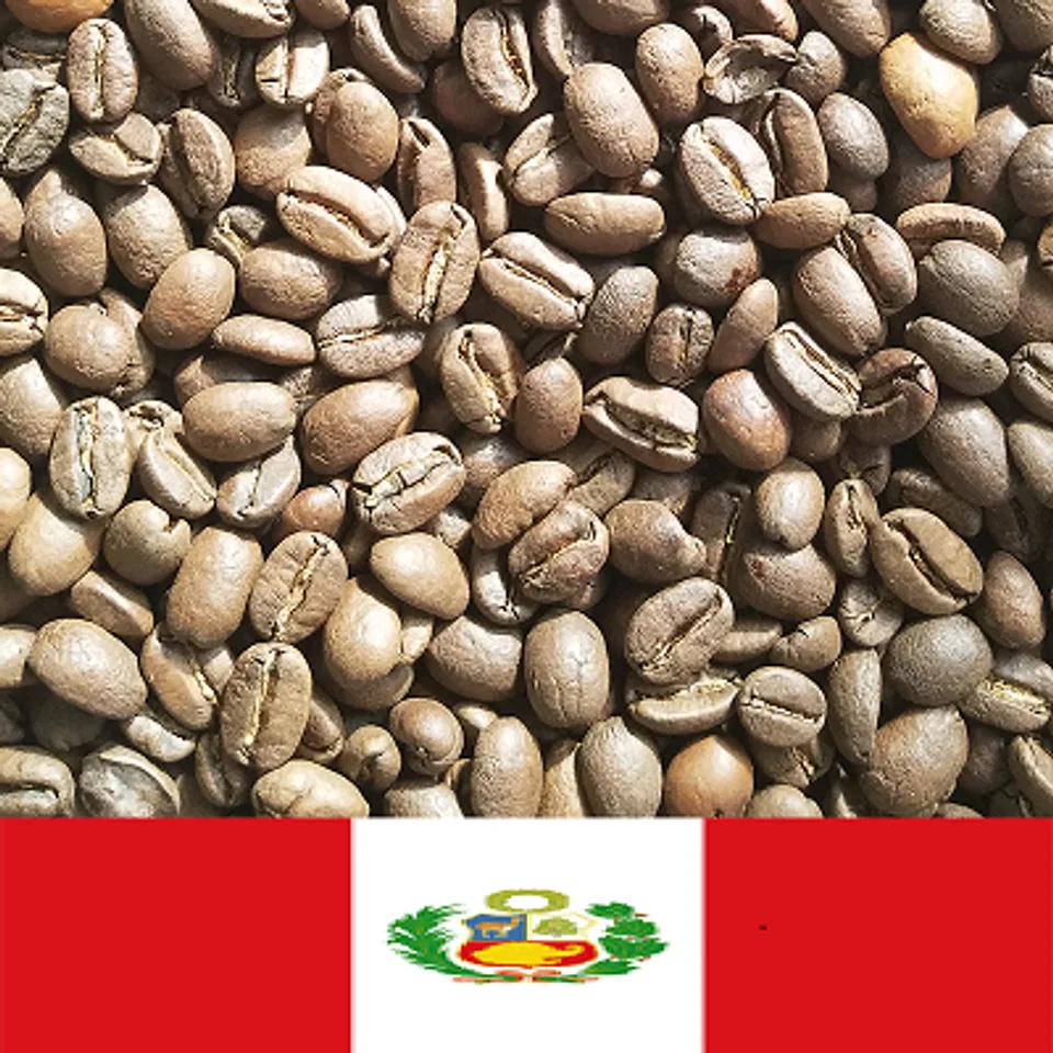 Peruvian flag coffee