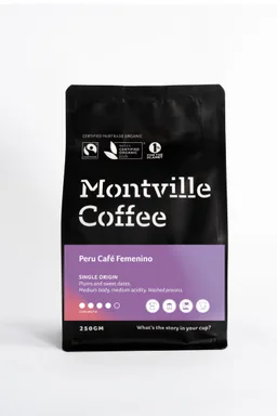 Café Femenino coffee beans from Montville Coffee
