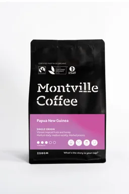 Papua New Guinea coffee beans from Montville Coffee