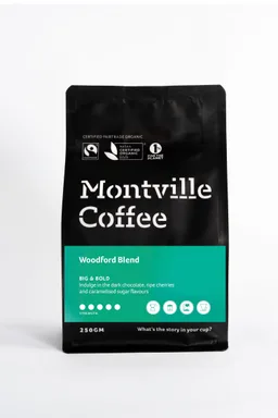 Woodford Blend coffee beans from Montville Coffee