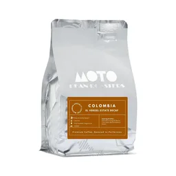 El Vergel Estate Decaf coffee beans from Motobean Roasters