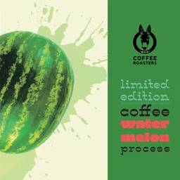 Watermelon Process coffee beans from Mule Coffee Roasters