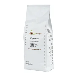 Espresso coffee beans from myCuppa