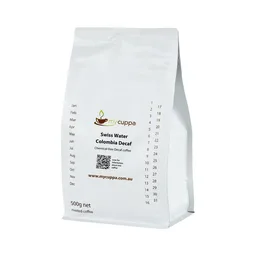 Swiss Water Decaf coffee beans from myCuppa