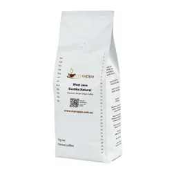 West Java Exotika coffee beans from myCuppa