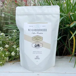 Organic Gardeners coffee beans from Neighbourhood Coffee Roasters