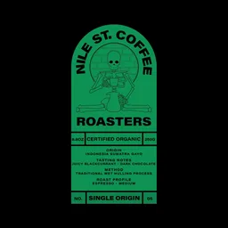 Gayo coffee beans from Nile St. Coffee Roasters
