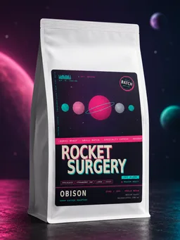 Rocket Surgery coffee beans from Obison Coffee Roasters