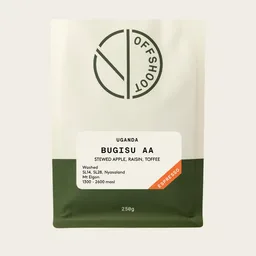Bugisu AA coffee beans from Offshoot Coffee