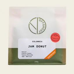 Jam Donut coffee beans from Offshoot Coffee