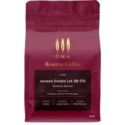 Janson Estate Lot 26-173 coffee beans from ONA Coffee