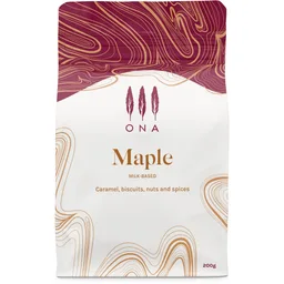 Maple coffee beans from ONA Coffee