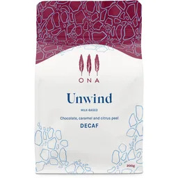 Unwind coffee beans from ONA Coffee