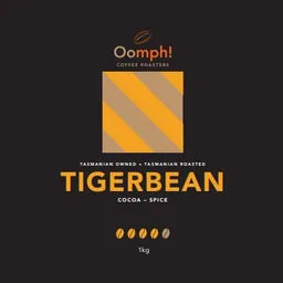 Tigerbean coffee beans from Oomph Coffee Roasters