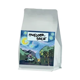 Night Sky Seasonal Decaf coffee beans from Outdoor Brew Specialty Coffee Roasters