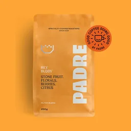 Hey Buddy Filter Blend coffee beans from Padre Coffee