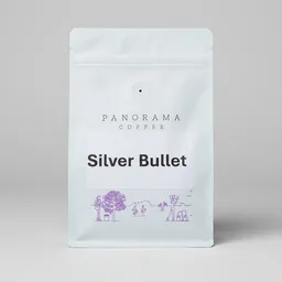 Silver Bullet coffee beans from Panorama Coffee
