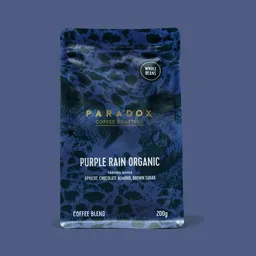 Purple Rain coffee beans from Paradox Coffee Roasters