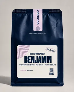 Benjamin coffee beans from Parallel Roasters