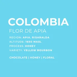Flor de Apia coffee beans from Patio Coffee Roasters