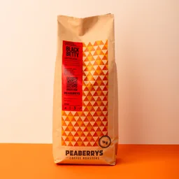 Black Betty coffee beans from Peaberrys Coffee Roasters