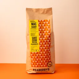 Mac Daddy coffee beans from Peaberrys Coffee Roasters